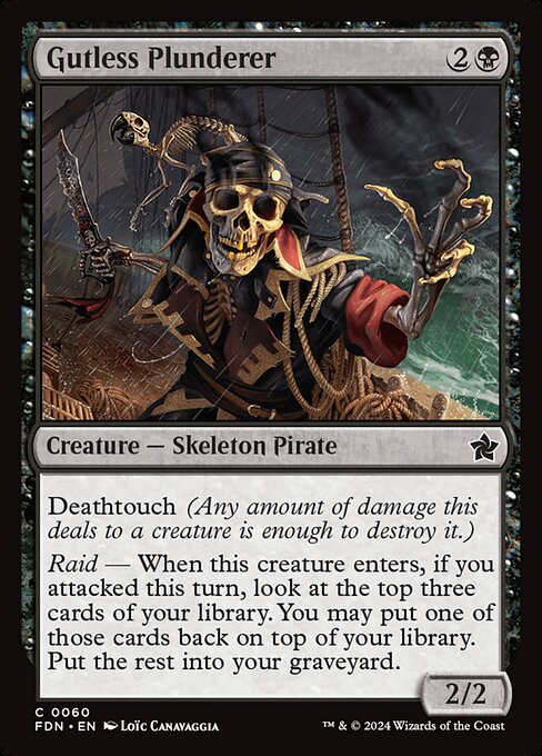 Gutless Plunderer - catalogue image