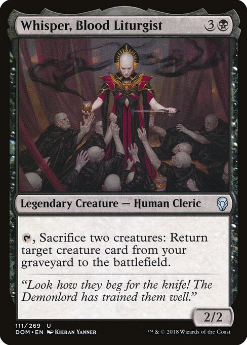 Whisper, Blood Liturgist - catalogue image