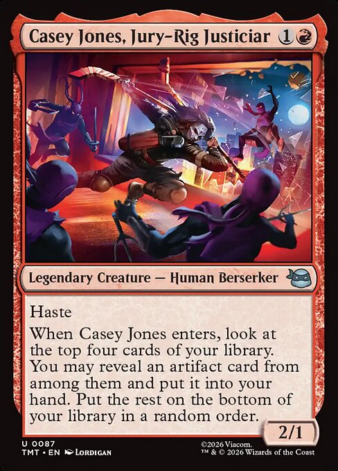 Casey Jones, Jury-Rig Justiciar - catalogue image