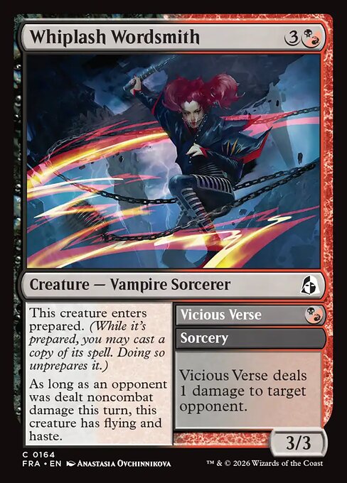 Whiplash Wordsmith // Vicious Verse - catalogue image