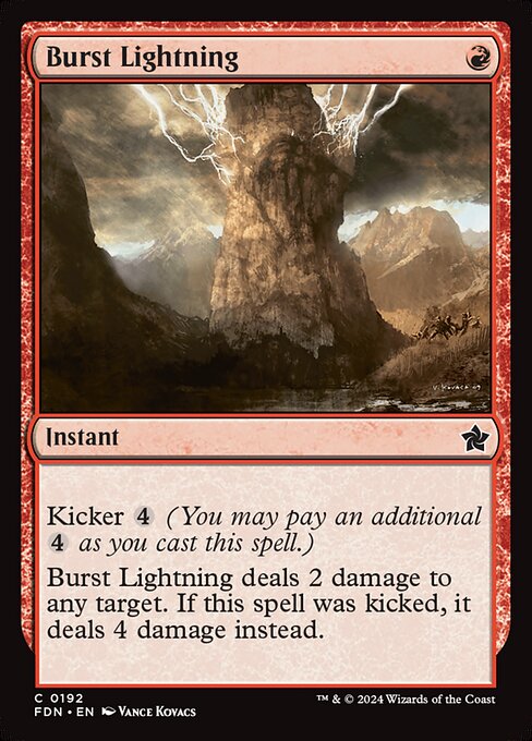 Burst Lightning - catalogue image