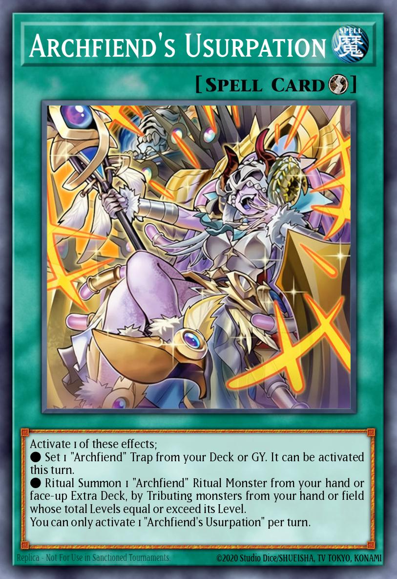 Archfiend's Usurpation - catalogue image