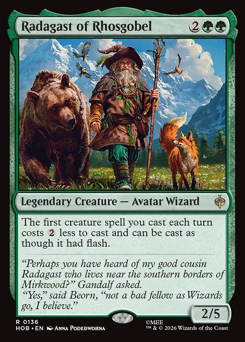 Radagast of Rhosgobel - catalogue image