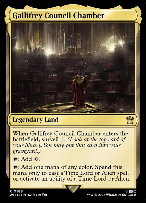 Gallifrey Council Chamber - catalogue image