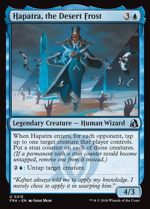 Hapatra, the Desert Frost - catalogue image