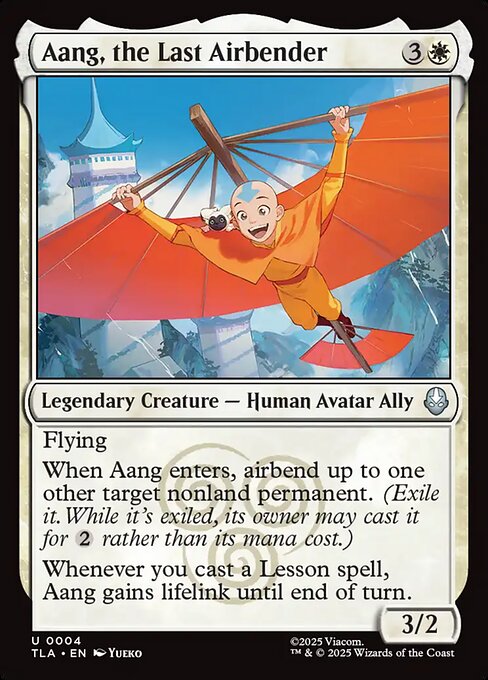 Aang, the Last Airbender - catalogue image
