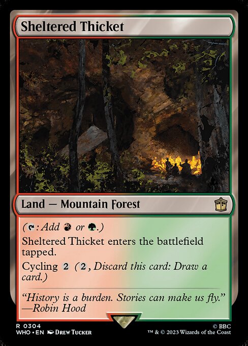 Sheltered Thicket - catalogue image