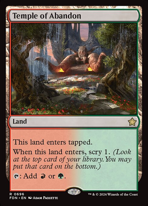 Temple of Abandon - catalogue image
