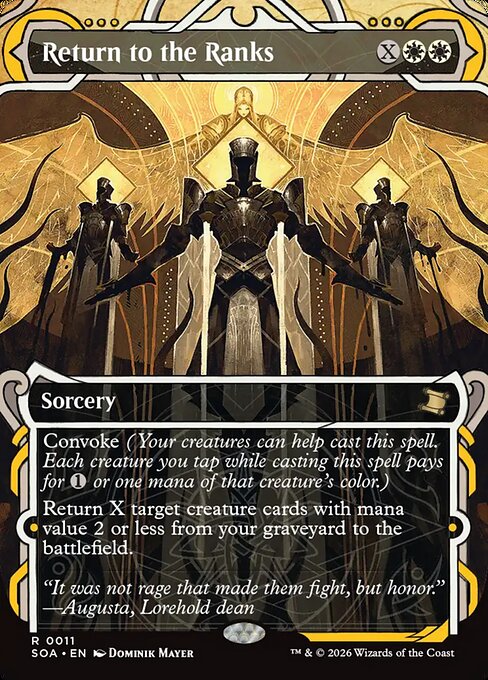Return to the Ranks - catalogue image