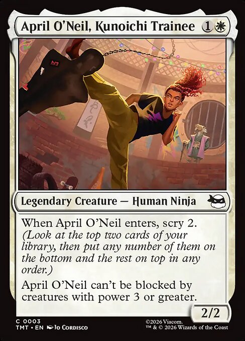 April O'Neil, Kunoichi Trainee - catalogue image
