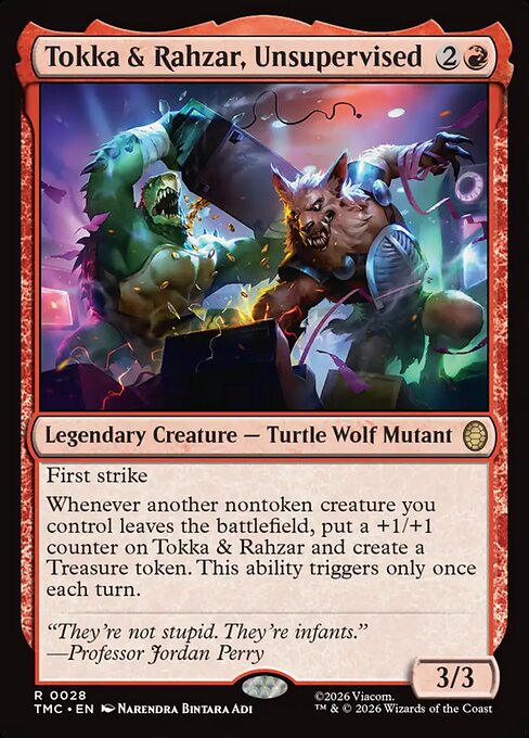 Tokka & Rahzar, Unsupervised - catalogue image