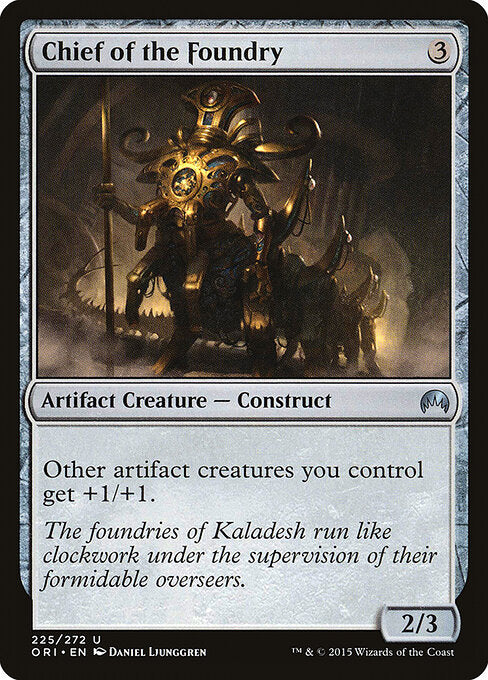 Chief of the Foundry - catalogue image