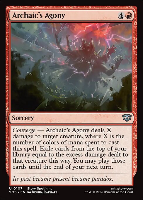 Archaic's Agony - catalogue image