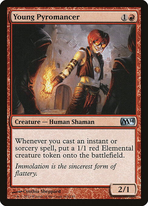 Young Pyromancer - catalogue image