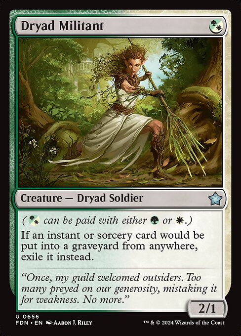 Dryad Militant - catalogue image