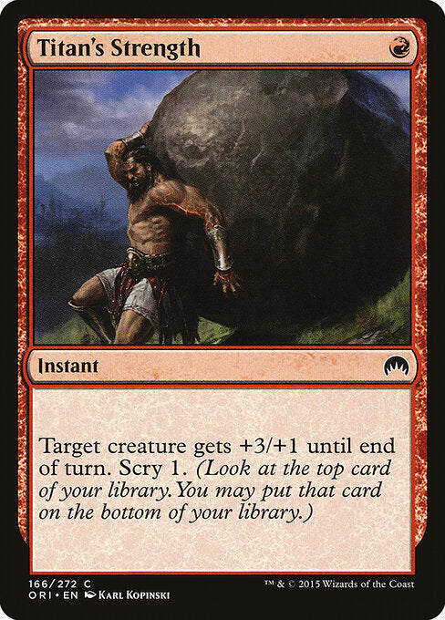 Titan's Strength - catalogue image