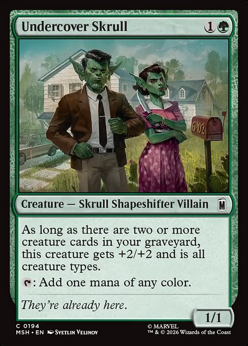 Undercover Skrull - catalogue image