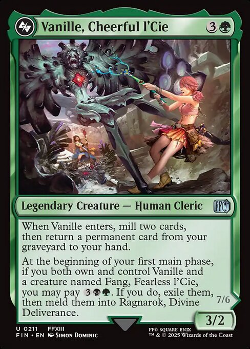 Vanille, Cheerful l'Cie - catalogue image