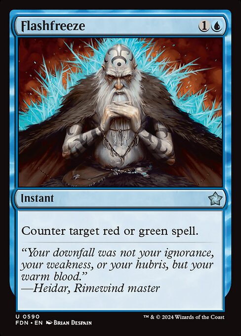 Flashfreeze - catalogue image