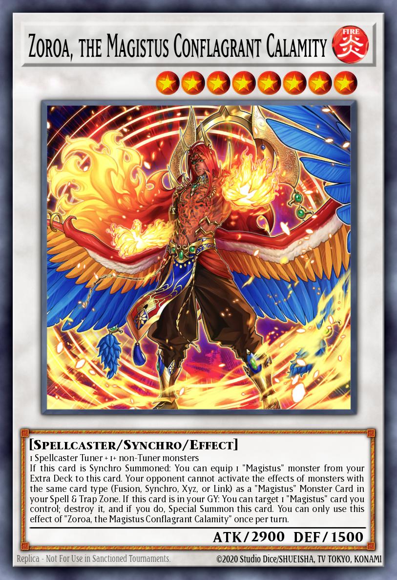 Zoroa, the Magistus Conflagrant Calamity - catalogue image