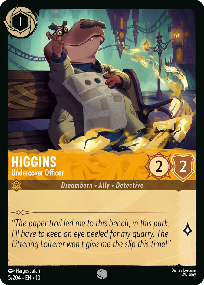 Higgins — Undercover Officer - catalogue image