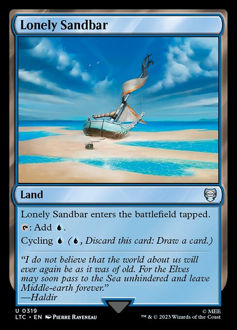 Lonely Sandbar - catalogue image