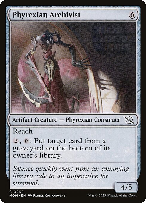 Phyrexian Archivist - catalogue image