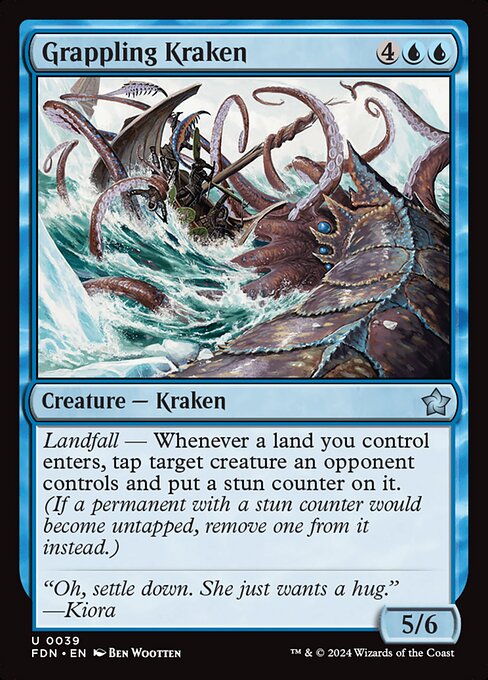 Grappling Kraken - catalogue image