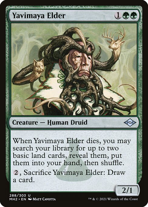 Yavimaya Elder - catalogue image