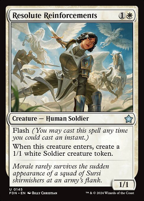 Resolute Reinforcements - catalogue image