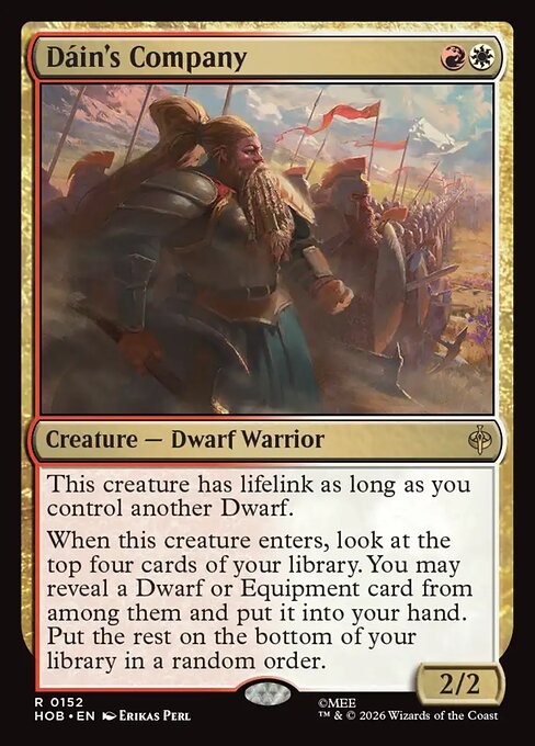 Dáin's Company - catalogue image