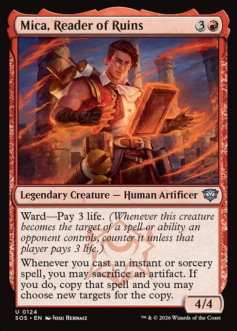 Mica, Reader of Ruins - catalogue image