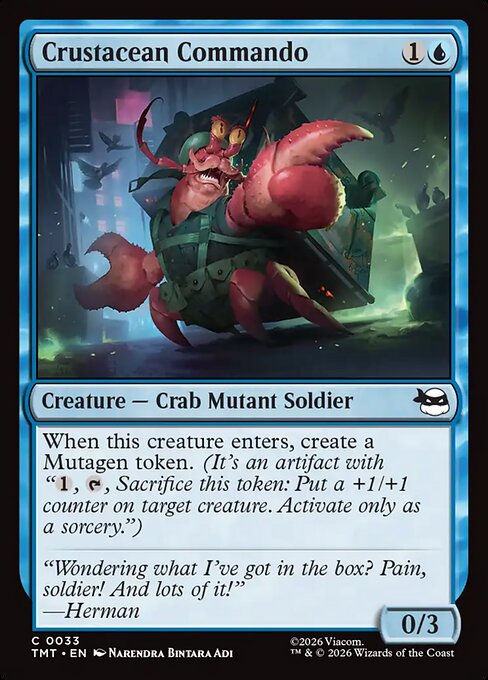Crustacean Commando - catalogue image