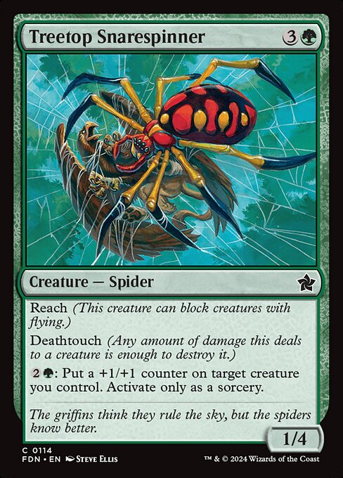 Treetop Snarespinner - catalogue image