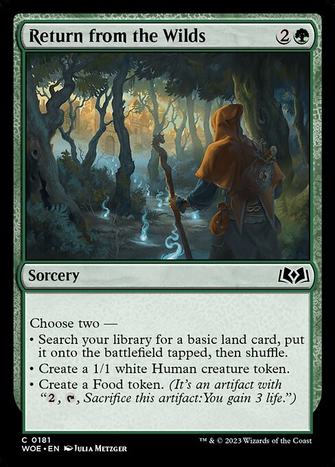 Return from the Wilds - catalogue image