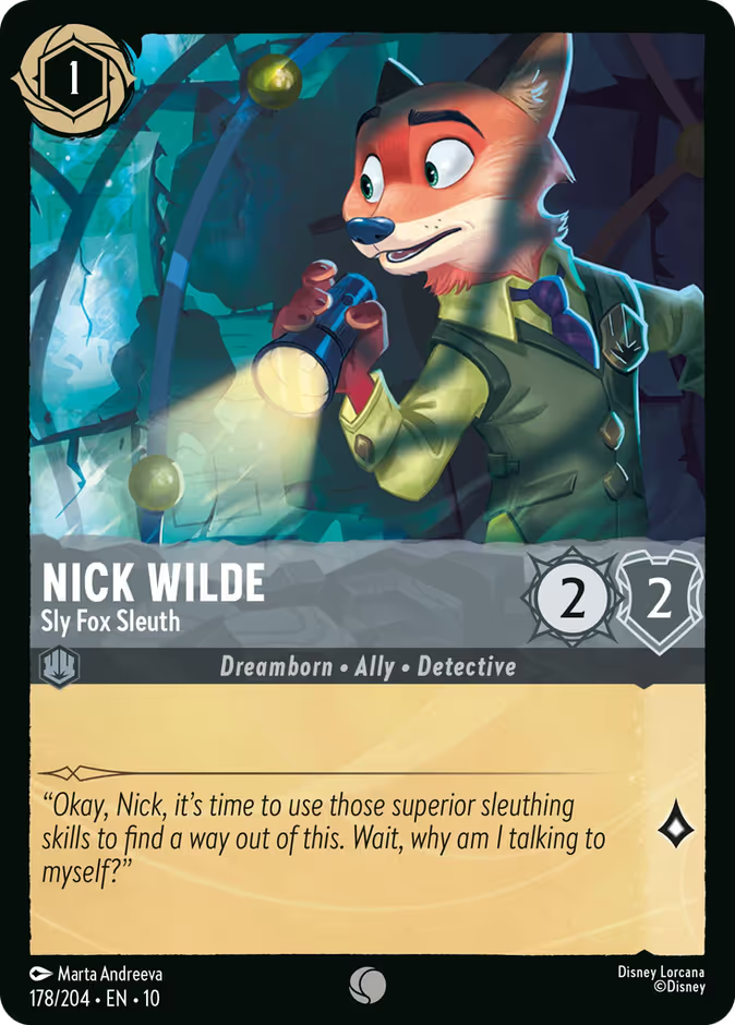 Nick Wilde — Sly Fox Sleuth - catalogue image