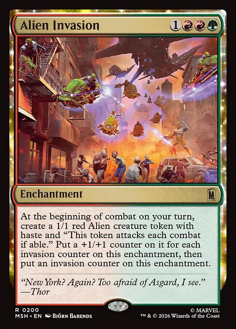 Alien Invasion - catalogue image