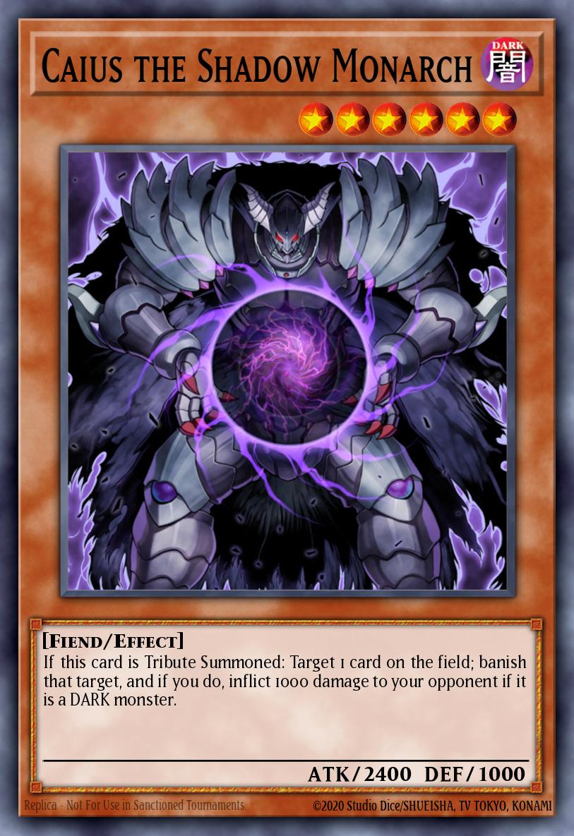 Caius the Shadow Monarch - catalogue image