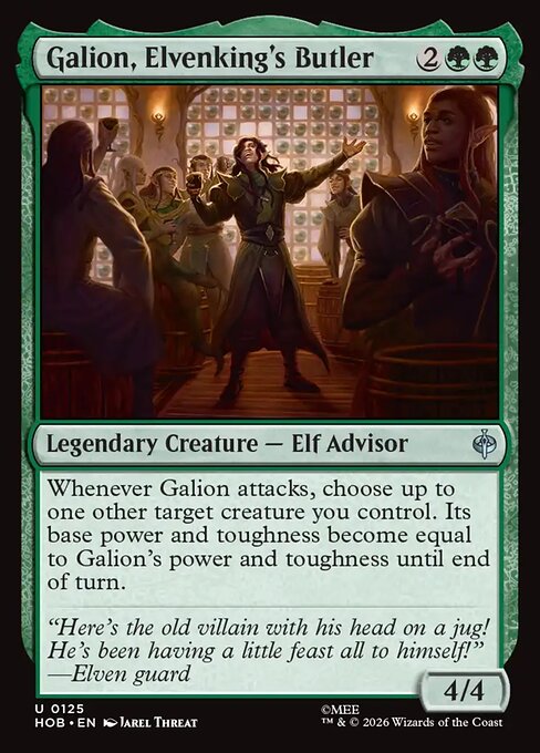 Galion, Elvenking's Butler - catalogue image