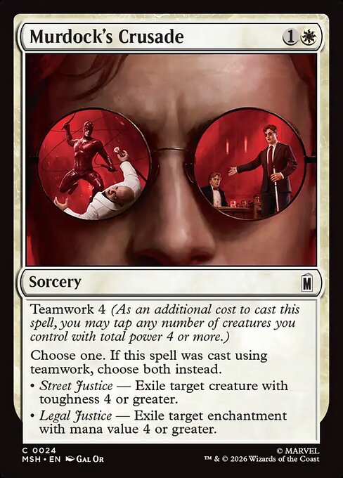 Murdock's Crusade - catalogue image