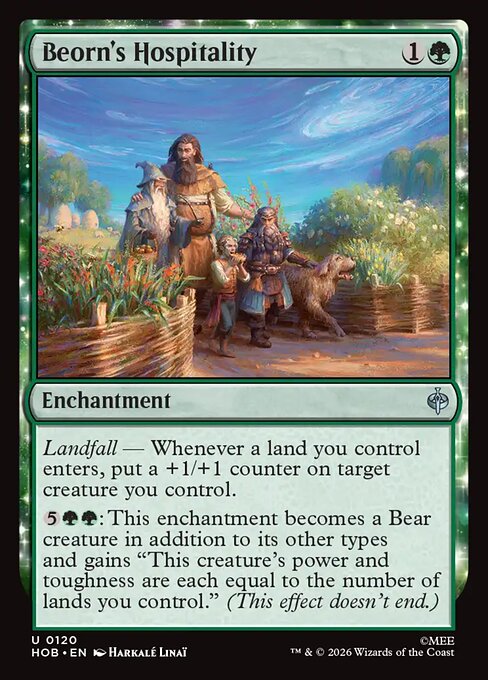 Beorn's Hospitality - catalogue image