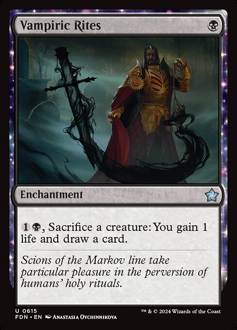 Vampiric Rites - catalogue image