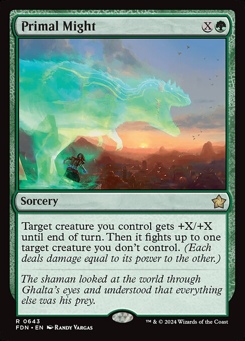 Primal Might - catalogue image