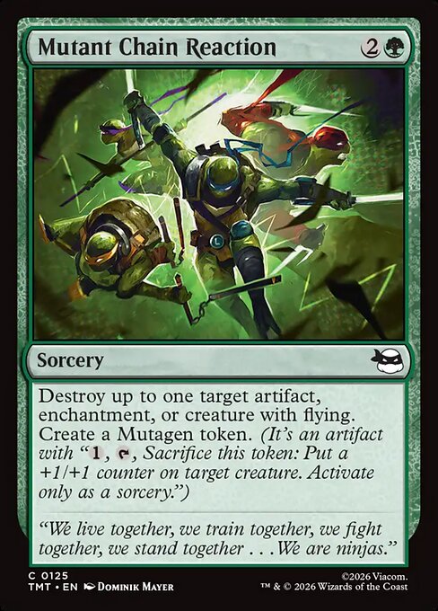 Mutant Chain Reaction - catalogue image