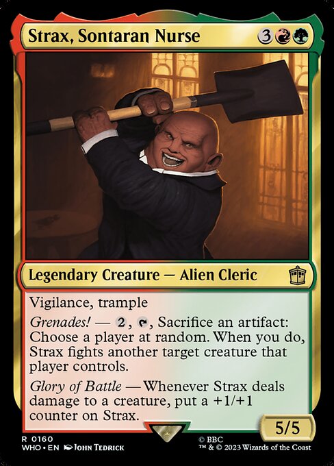 Strax, Sontaran Nurse - catalogue image