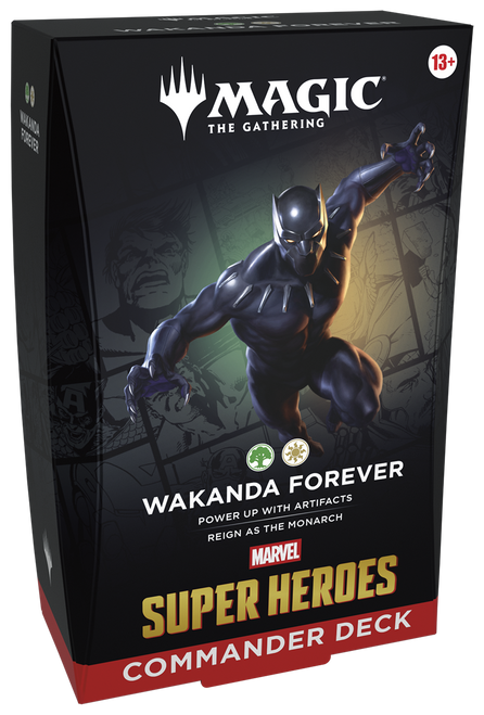 Marvel Super Heroes Commander Deck - Wakanda Forever