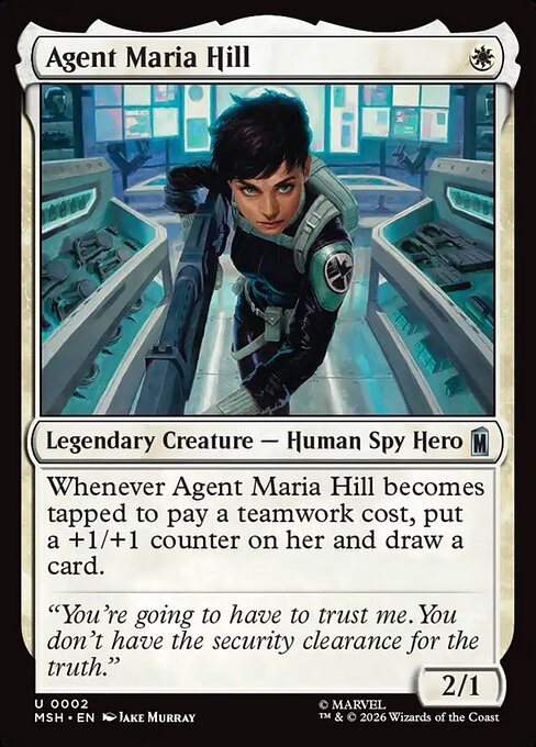 Agent Maria Hill - catalogue image