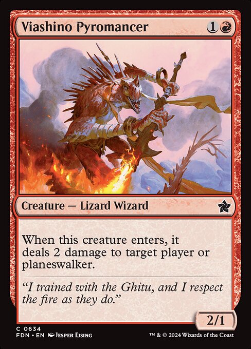 Viashino Pyromancer - catalogue image