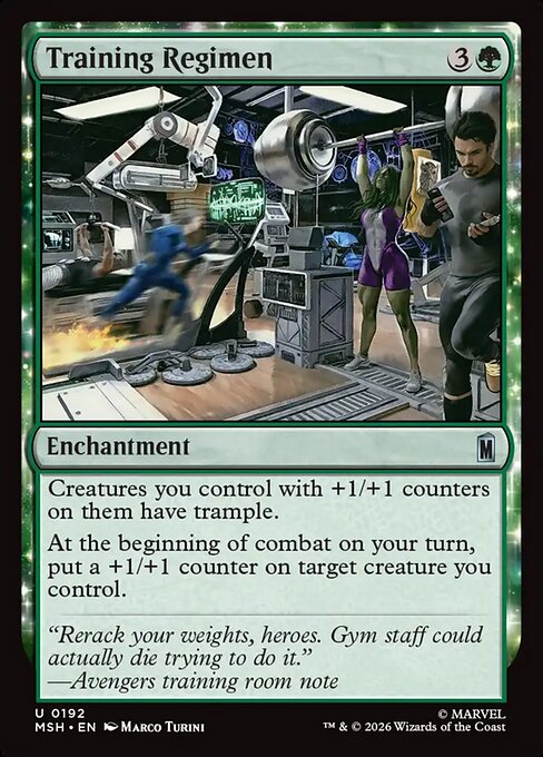 Training Regimen - catalogue image