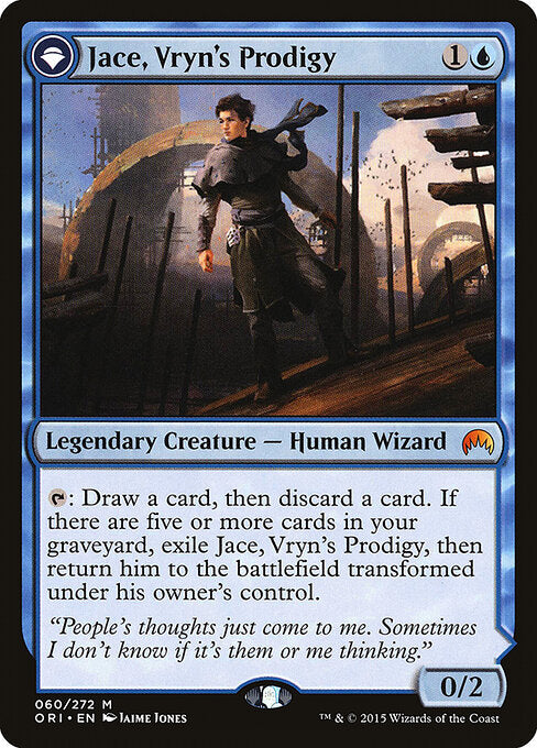 Jace, Vryn's Prodigy // Jace, Telepath Unbound - catalogue image